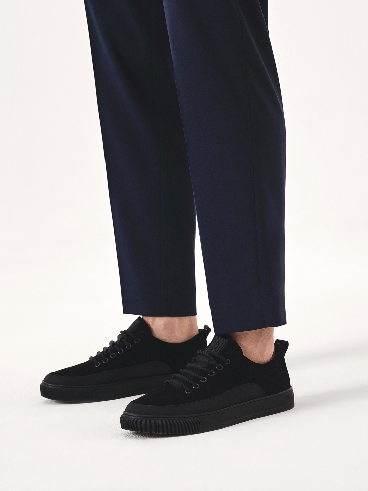 Men's sneakers in combined materials