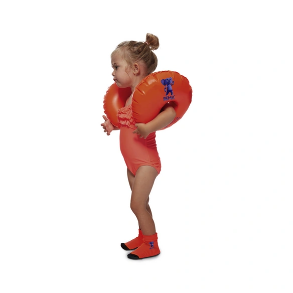 Schwimmhilfe, orange, Kunststoff