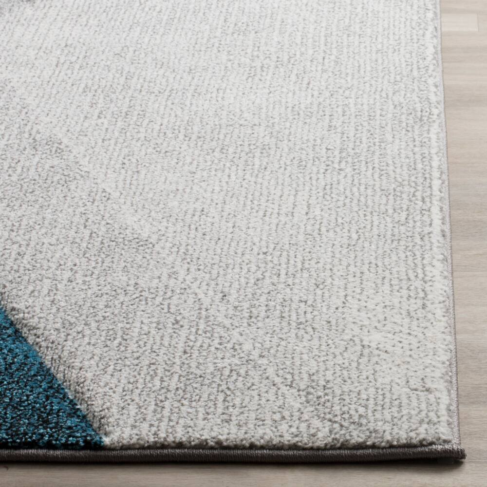 Safavieh Hollywood 710 Rug, Grey/Teal