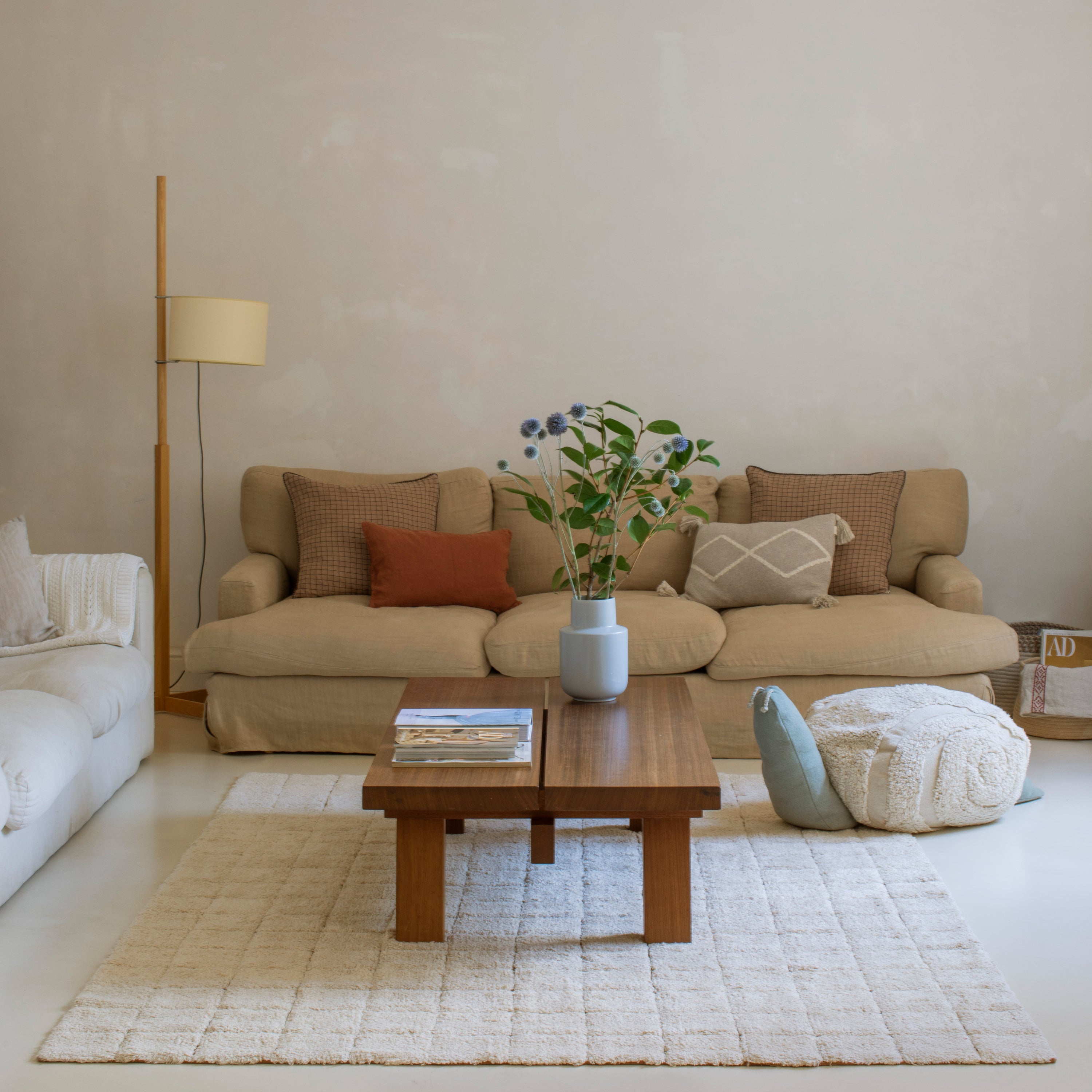 Lorena Canals Mosaic Vloerkleed 170 x 240 cm - Wit