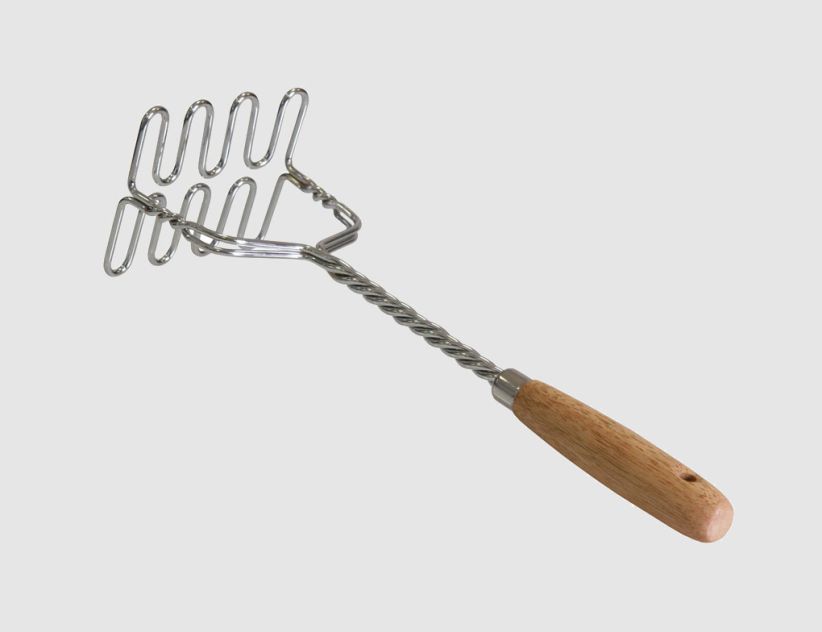 Kartoffelstampfer mit Holzgriff