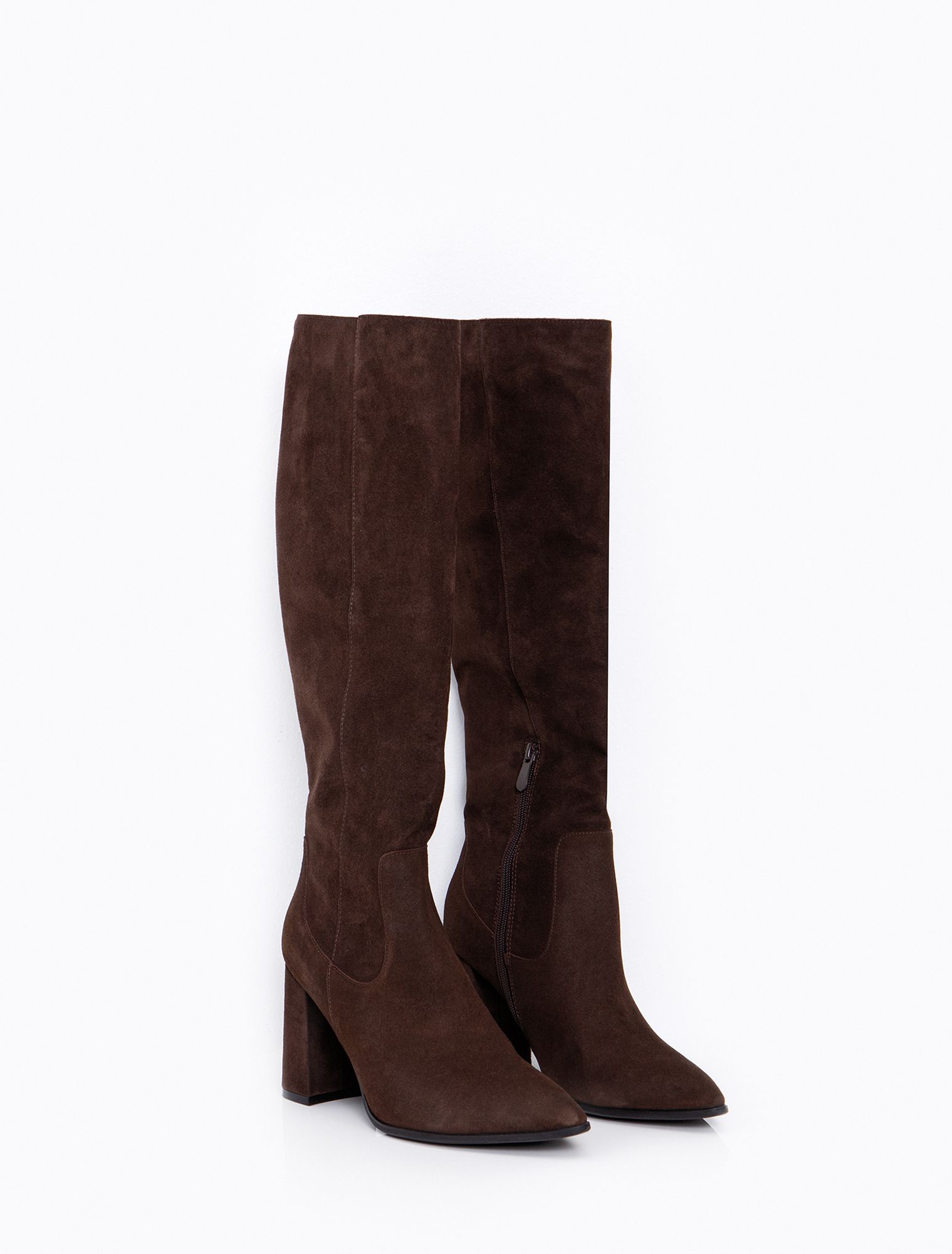 Δερμάτινη μπότα suede