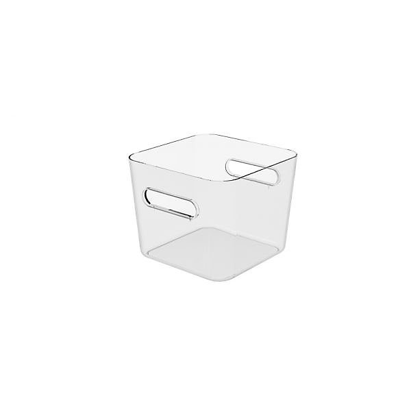 Bac de rangement Frigo carré Compact Square L - Transparent