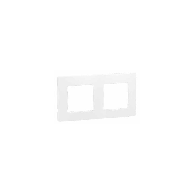 Plaque de recouvrement Niloe double blanc LEGRAND