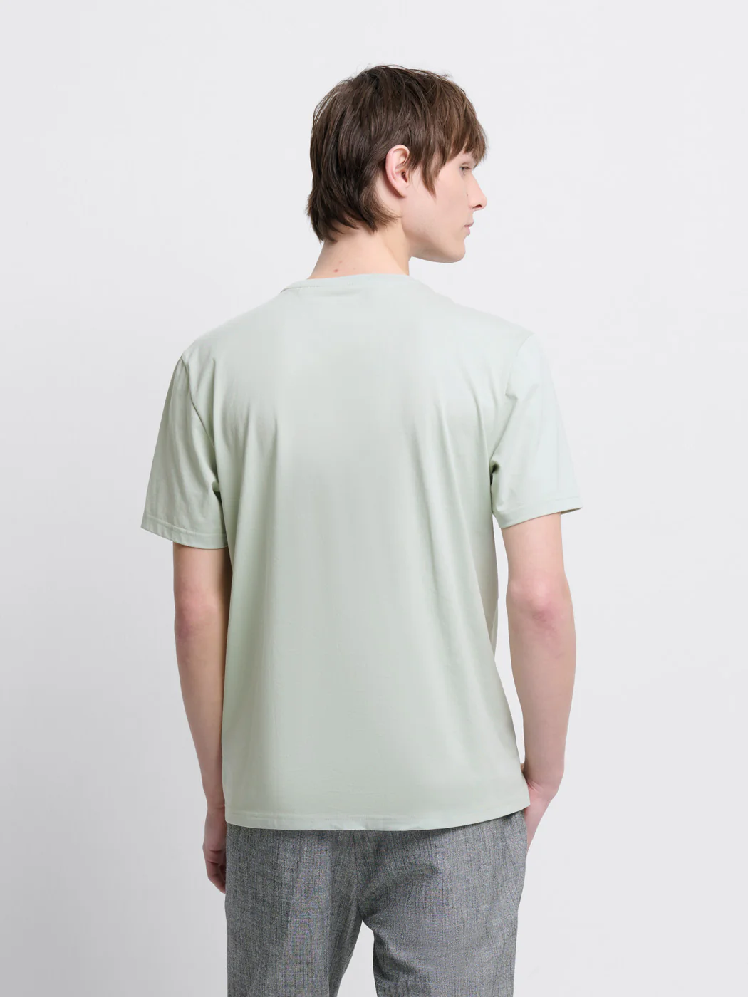 T-shirt col rond en coton Supima®