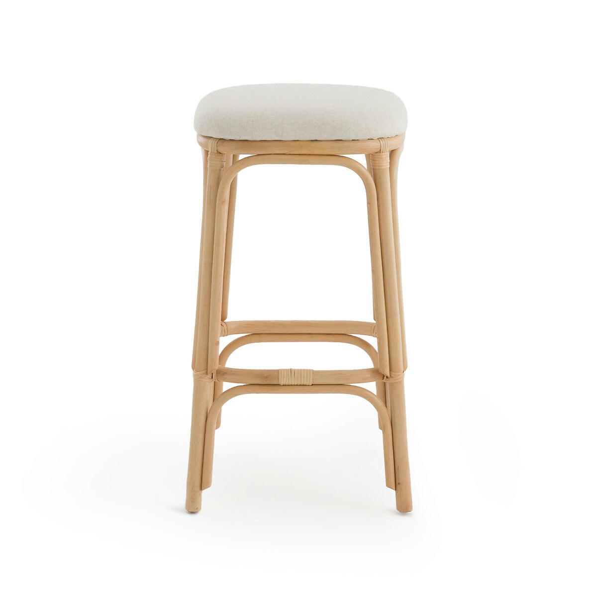 Tabouret de bar en rotin, Koni