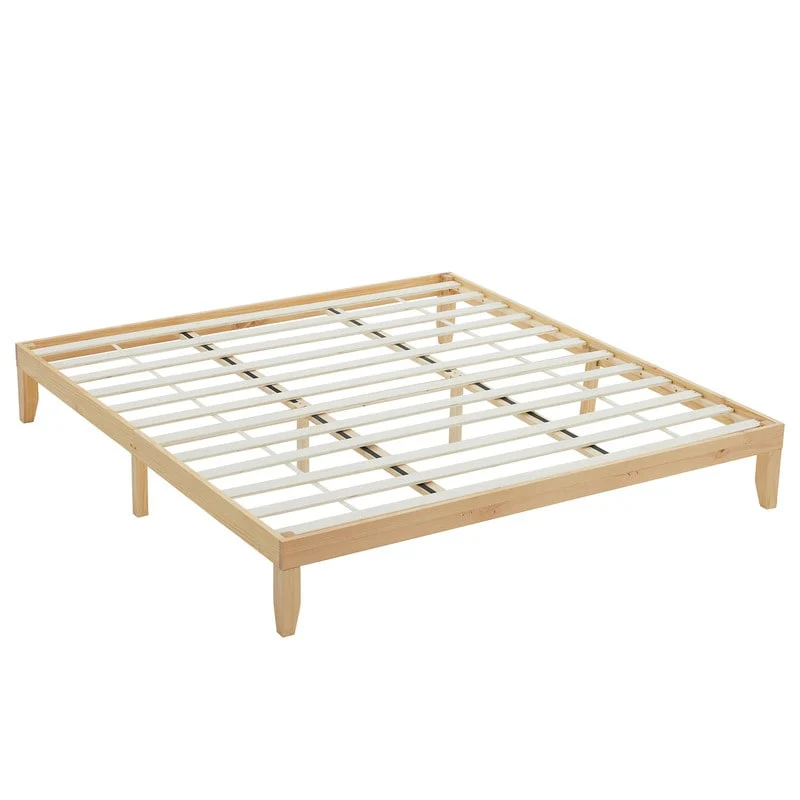 Modern Concise Style Solid Wood Bed Frame