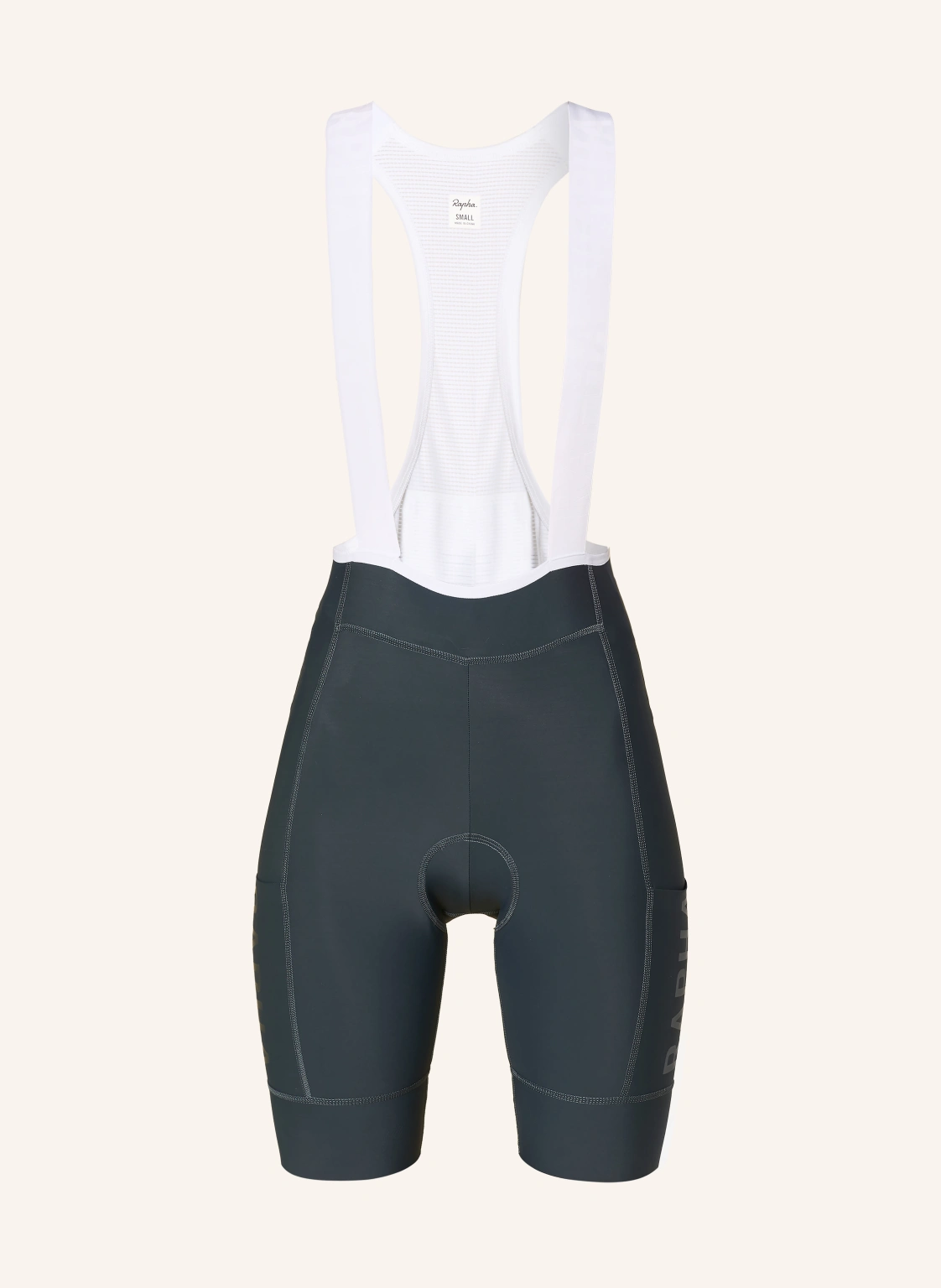 Rapha Radhose PRO TEAM CARGO BIB mit gepolstertem Einsatz und Trägern