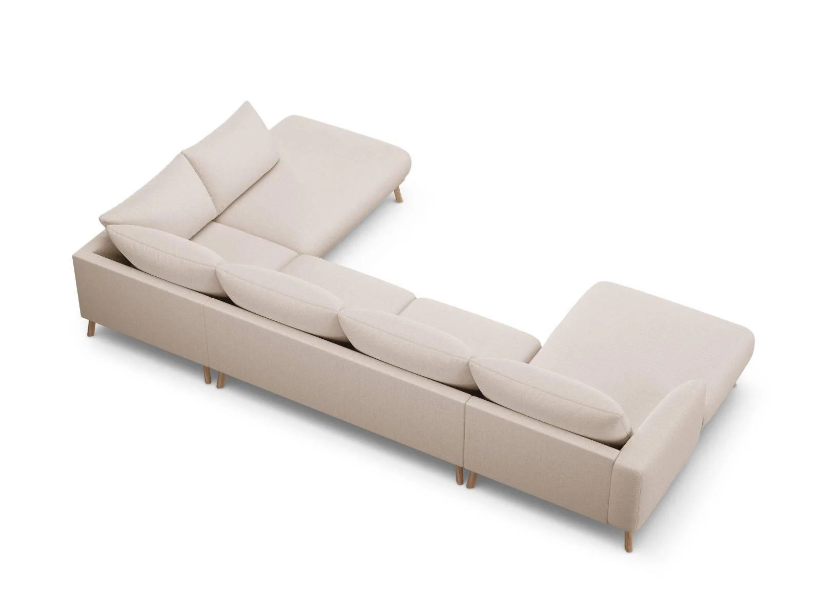 Hoekbank Naomi rechts chenille