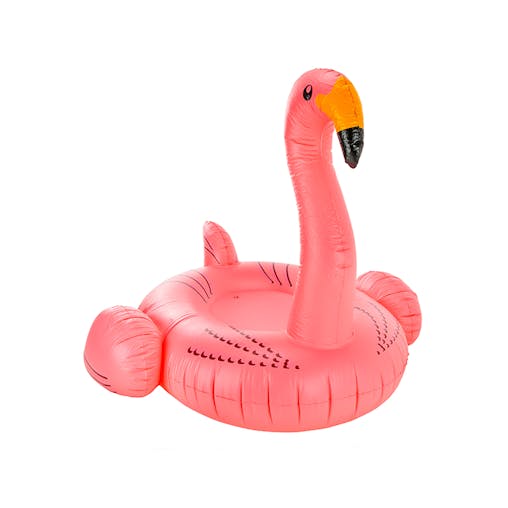 Giant PVC Inflatable Flamingo Pool Toy Float Pink