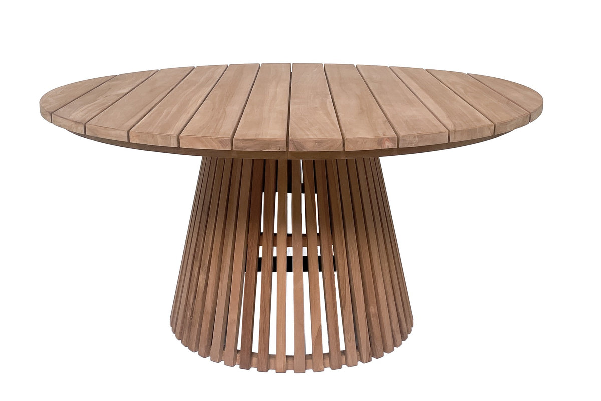 Livingfurn tuintafel Cindo - 120cm - bruin