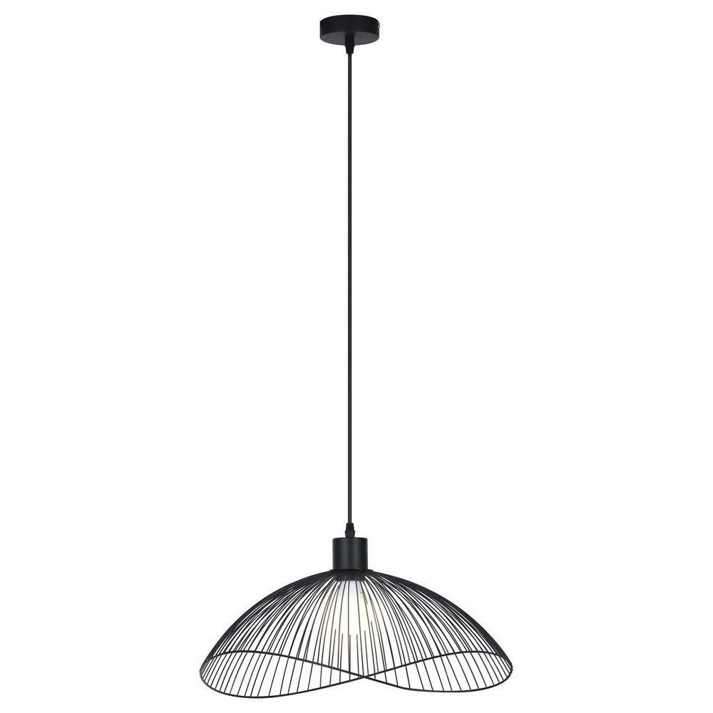 Lampa wisząca czarna Iduna 1xE27x60W wym: 180x50x43 cm Rabalux