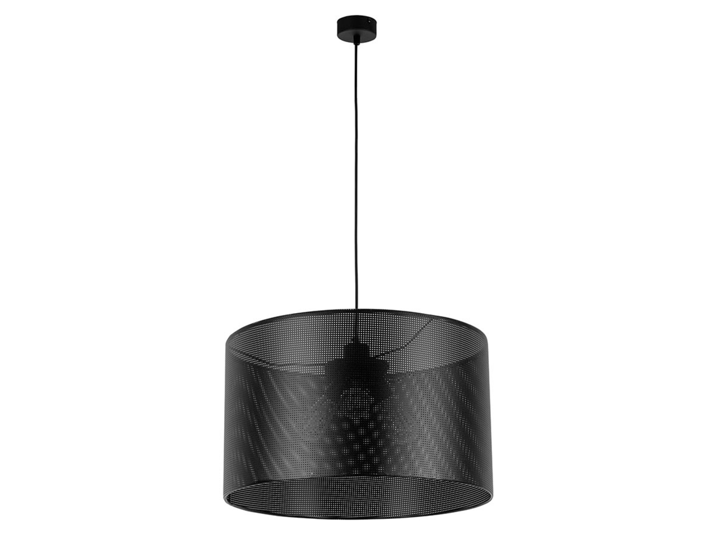 Lampa wisząca Moreno 3-punktowa metalowa czarna