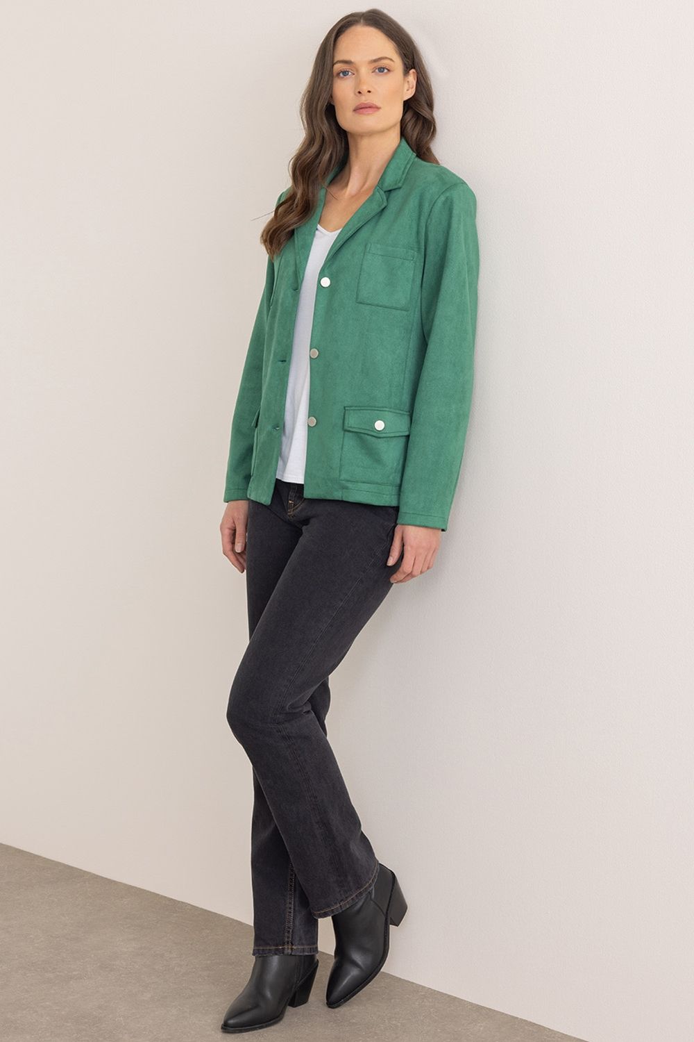 Klass. Suedette Jacket