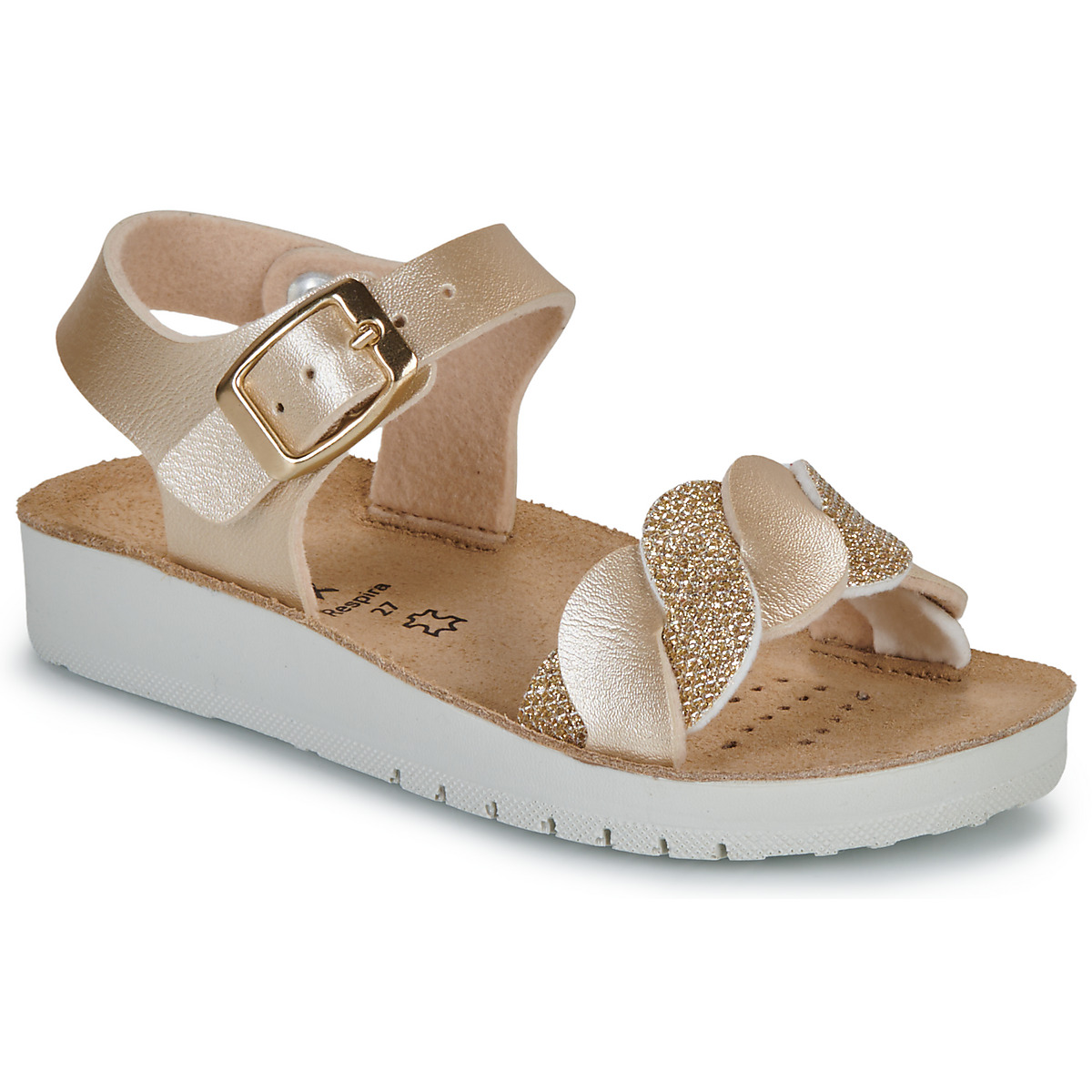 Geox - J SANDAL COSTAREI GI - Gold