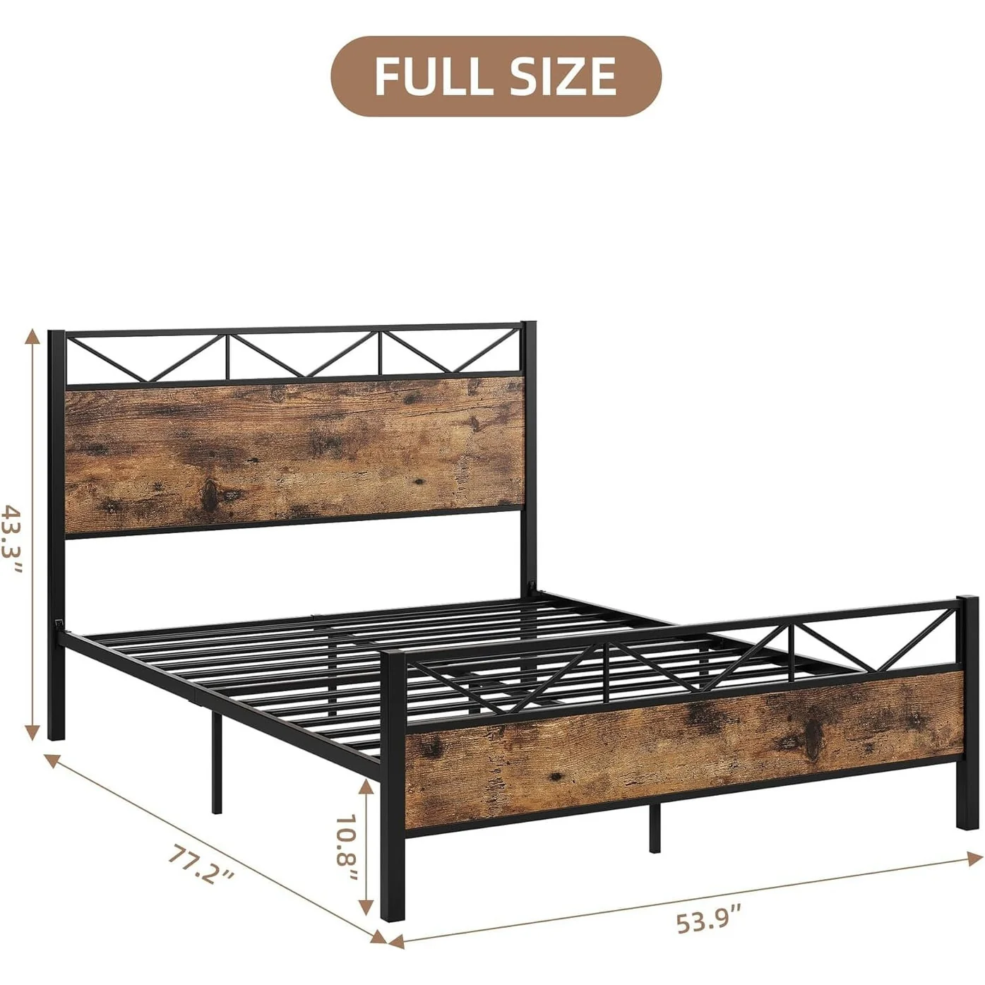 Bed Frame with Headboard
