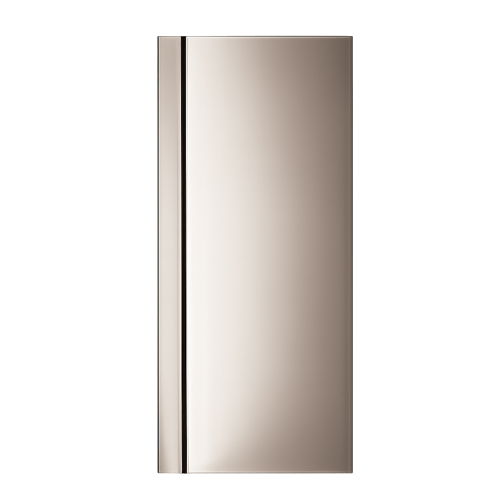 Miroir mural rectangulaire bronze 170 cm MILANO
