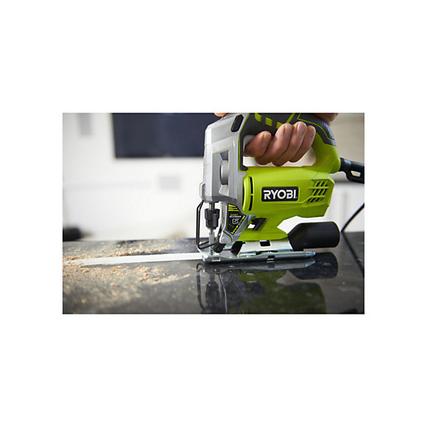 Pack RYOBI Scie sauteuse électrique RJS750-G - 500W - 75mm - bois - coffret de 20 lames - bois - métal - 75-100mm - RAK20JB