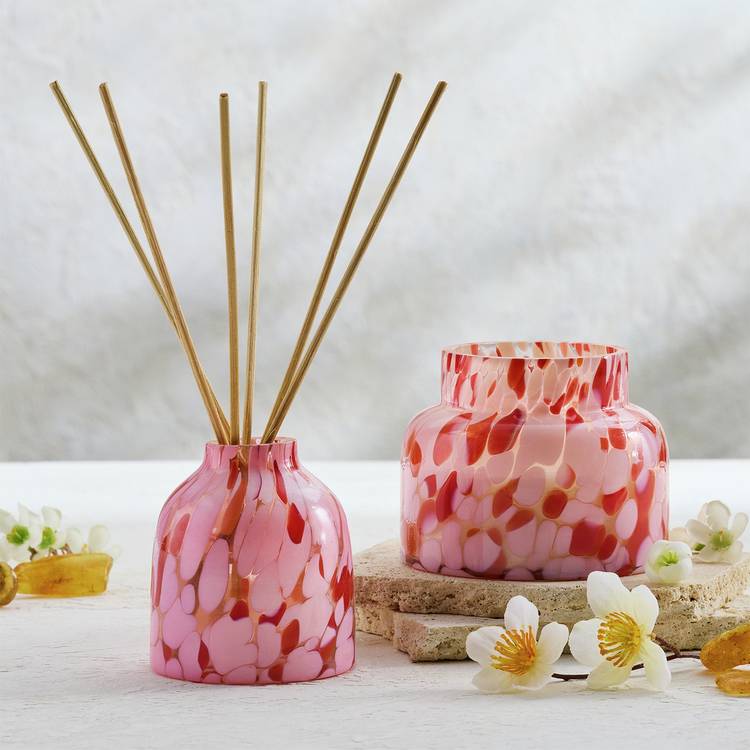 Habitat Confetti 90ml Reed Diffuser - Pink Jasmine & Amber
