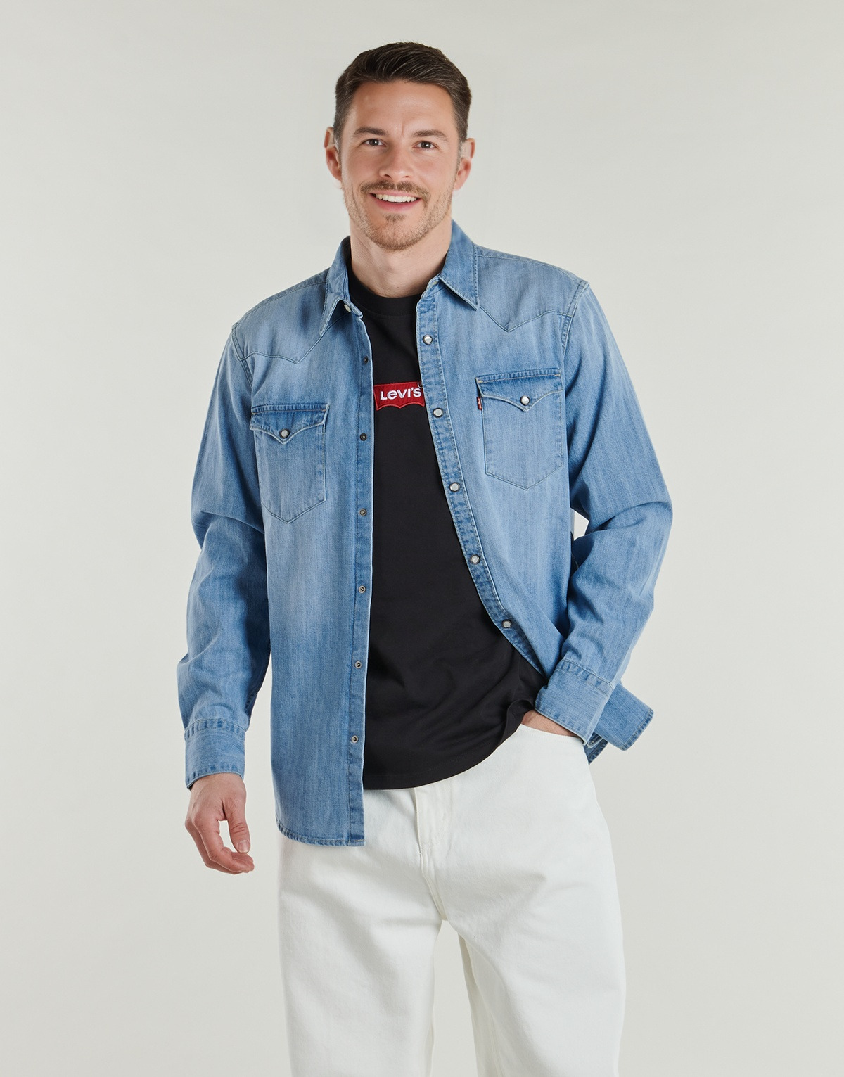 Levi's - BARSTOW WESTERN STANDARD - Blue