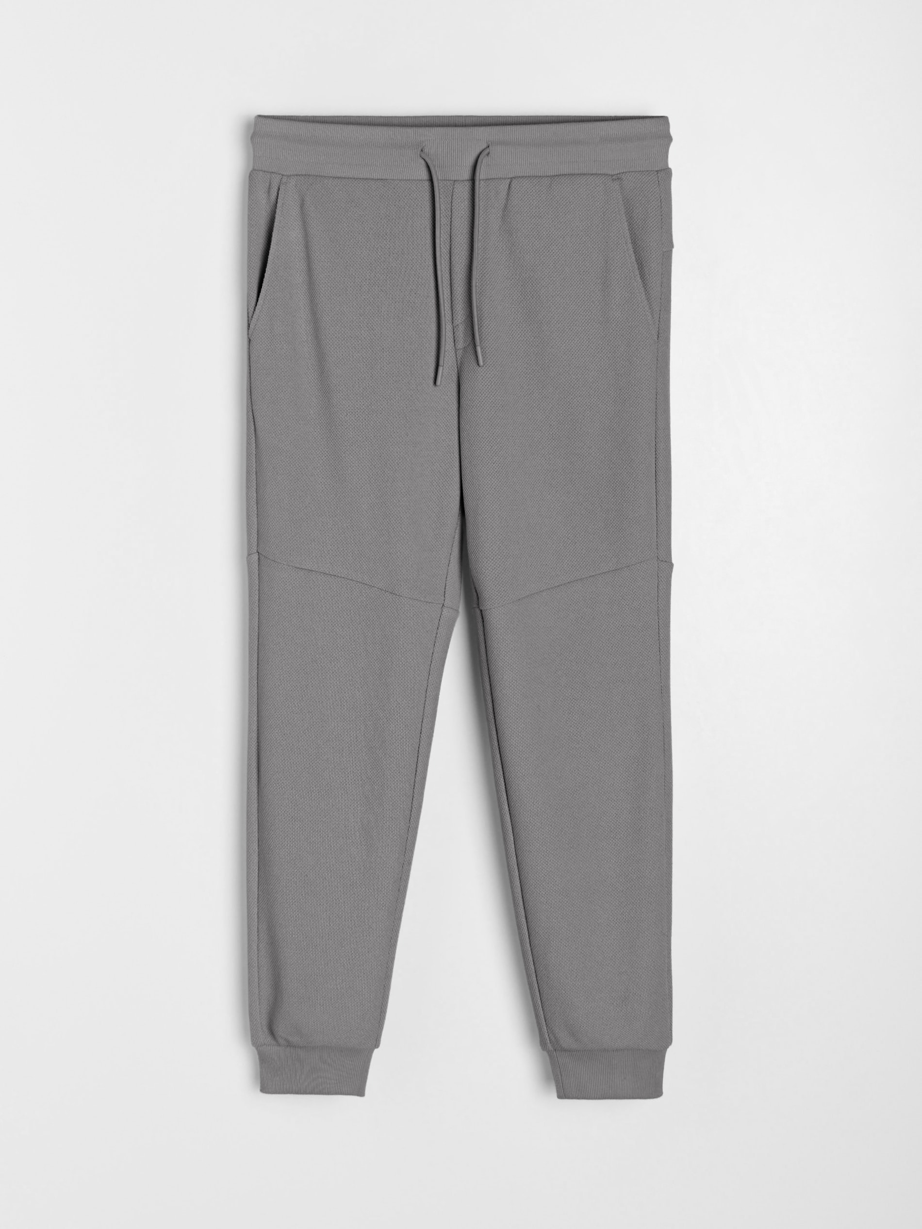 Spodnie jogger dresowe pique