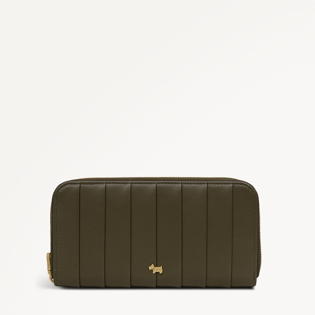 Burton Way - Quilt Large Zip Around Wallet - OSE14713