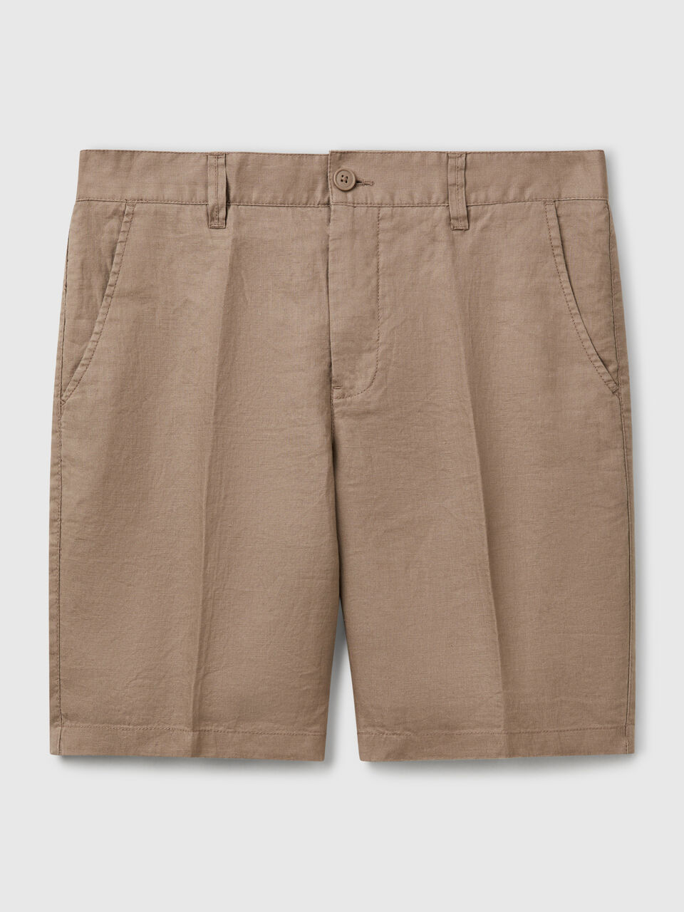 Bermudas in pure linen