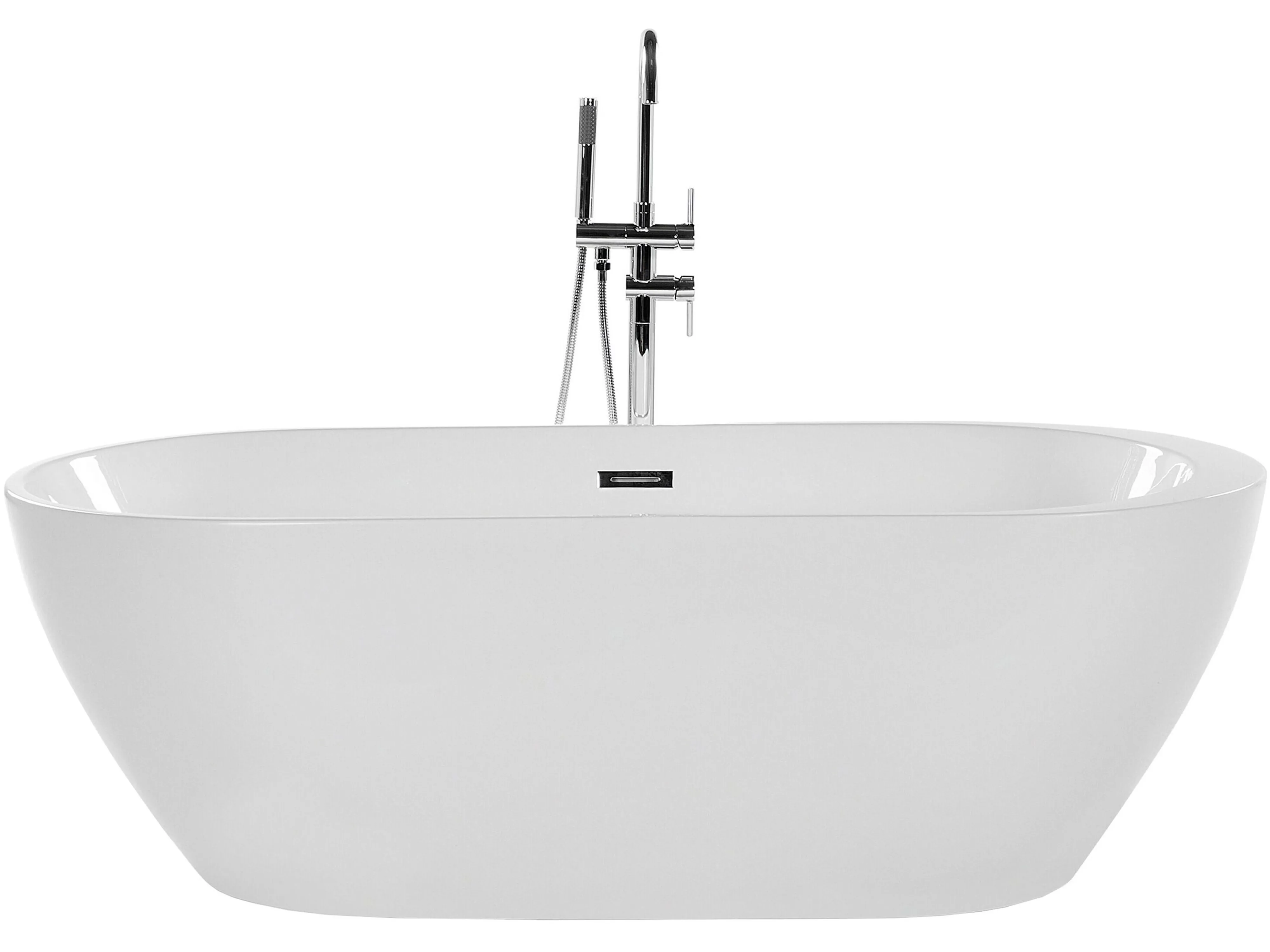 Freestanding Bathtub NEVIS 1500 x 750 mm White