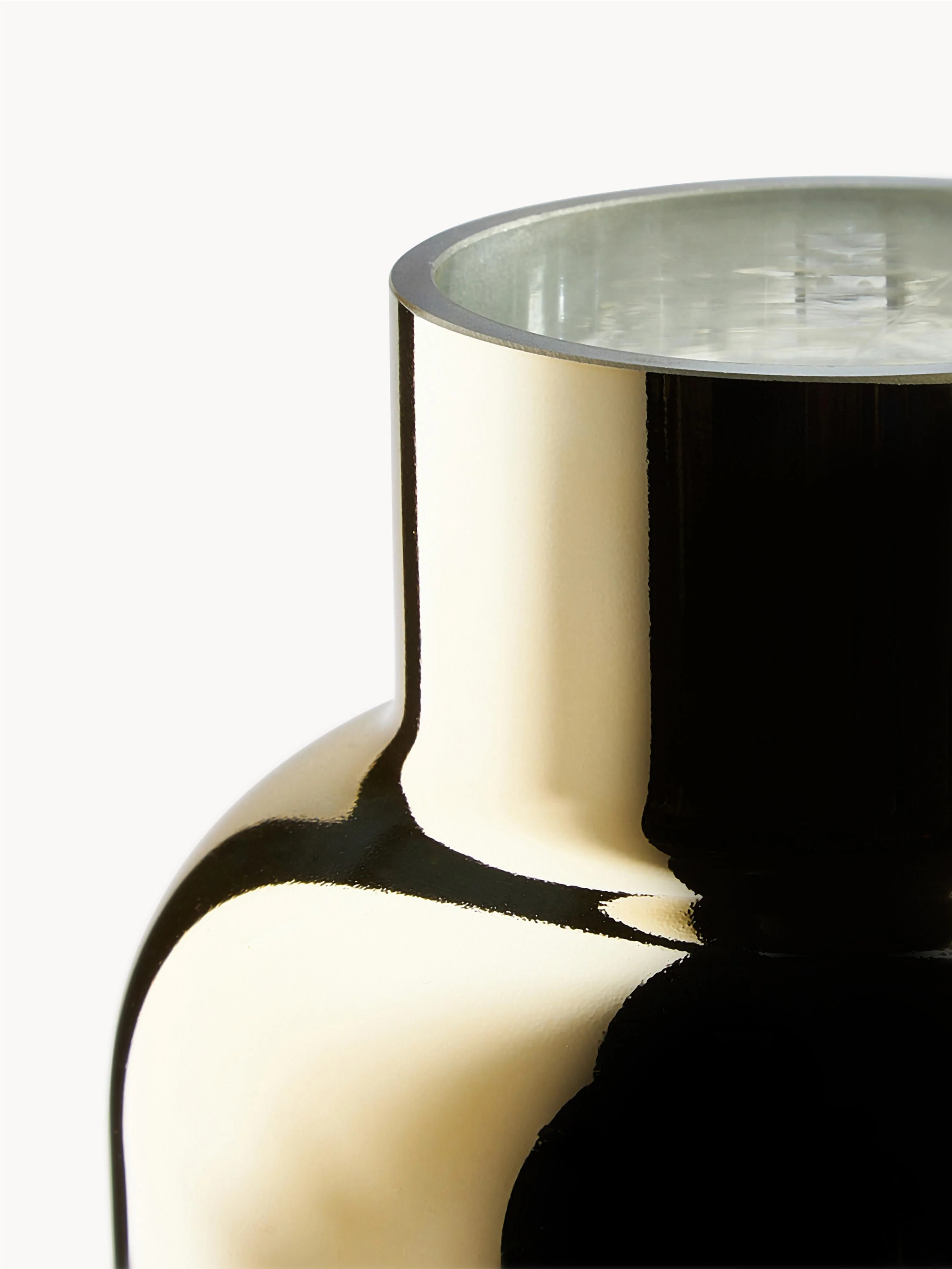 Mundgeblasene Glas-Vase Uma, H 27 cm