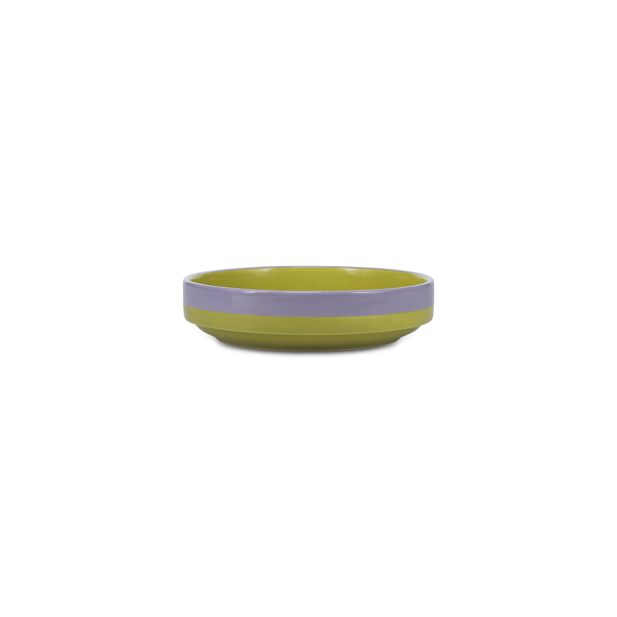 Ona - Kom 21x5cm groen/paars Duo - Set van 2