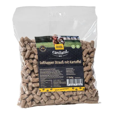 Caniland Soft Ostrich Chunks - Grain-Free