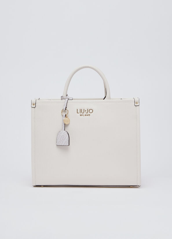 Borsa a mano media con charm
