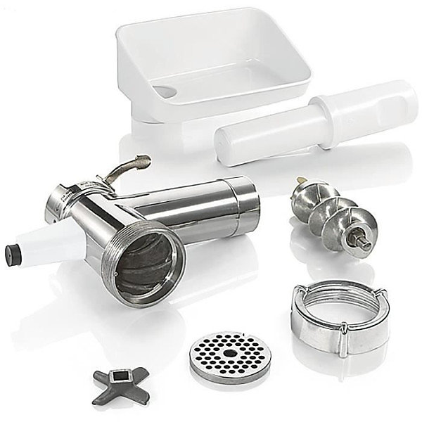 Hachoir Electriquea viande pour Kitchen Machine MUM5 - BOSCH - MUZ5FW1 - Disque ajouré en inox diametre 4.5 mm