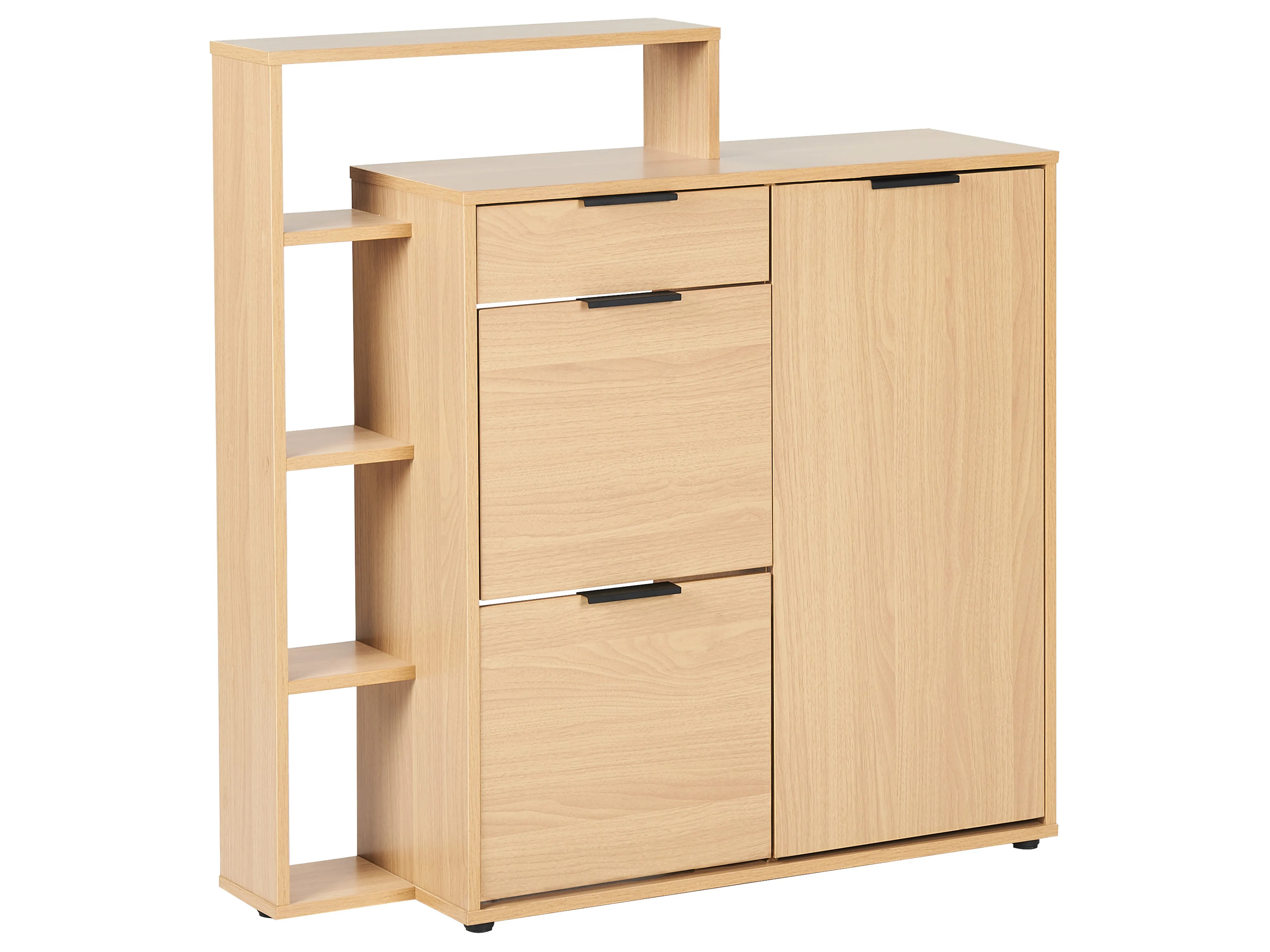 Shoe Storage Cabinet MIRANI Light Brown