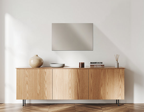 Miroir adhésif rectangle l.60 x H.40 cm Mpglass