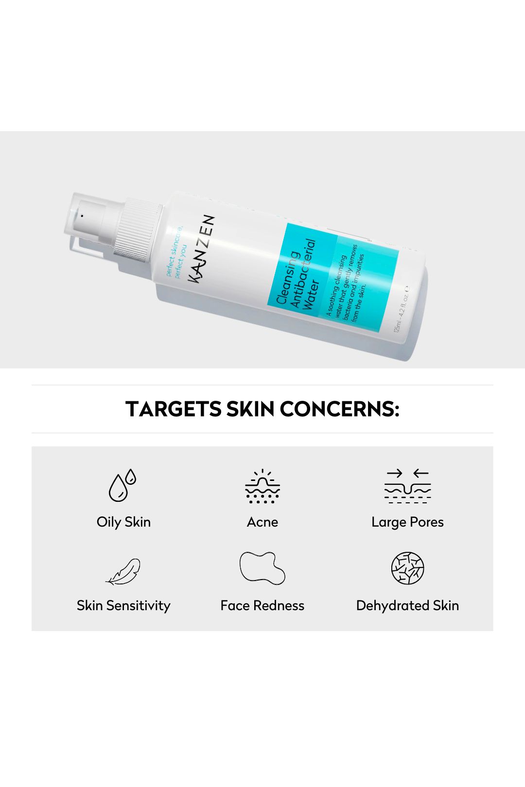Kanzen Hypochlorous Cleansing Spray 125ml