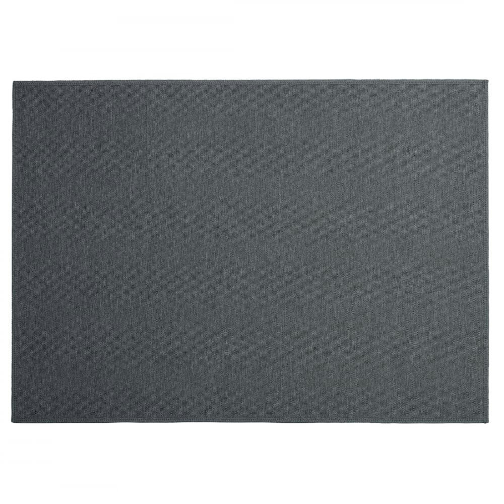 - Set de table en tissu polyester gris foncé