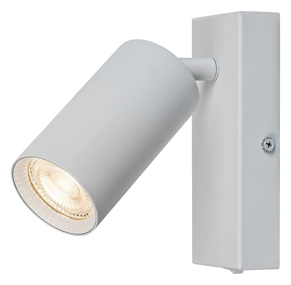 Kinkiet biały Solo 1xGU10x25W wym:15x6x13cm IP20 Rabalux