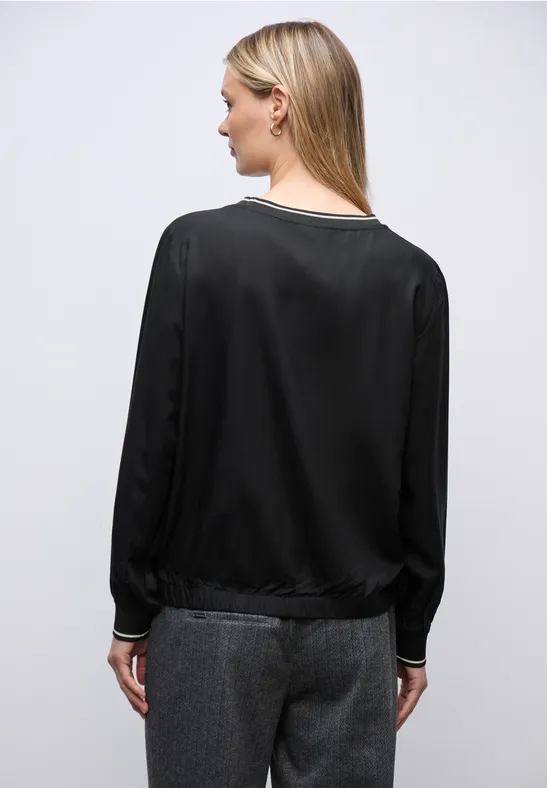 Bluse mit Tape Details