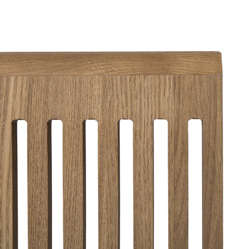 Bijzettafel Japandi groot - bruin - 40x42x35 cm