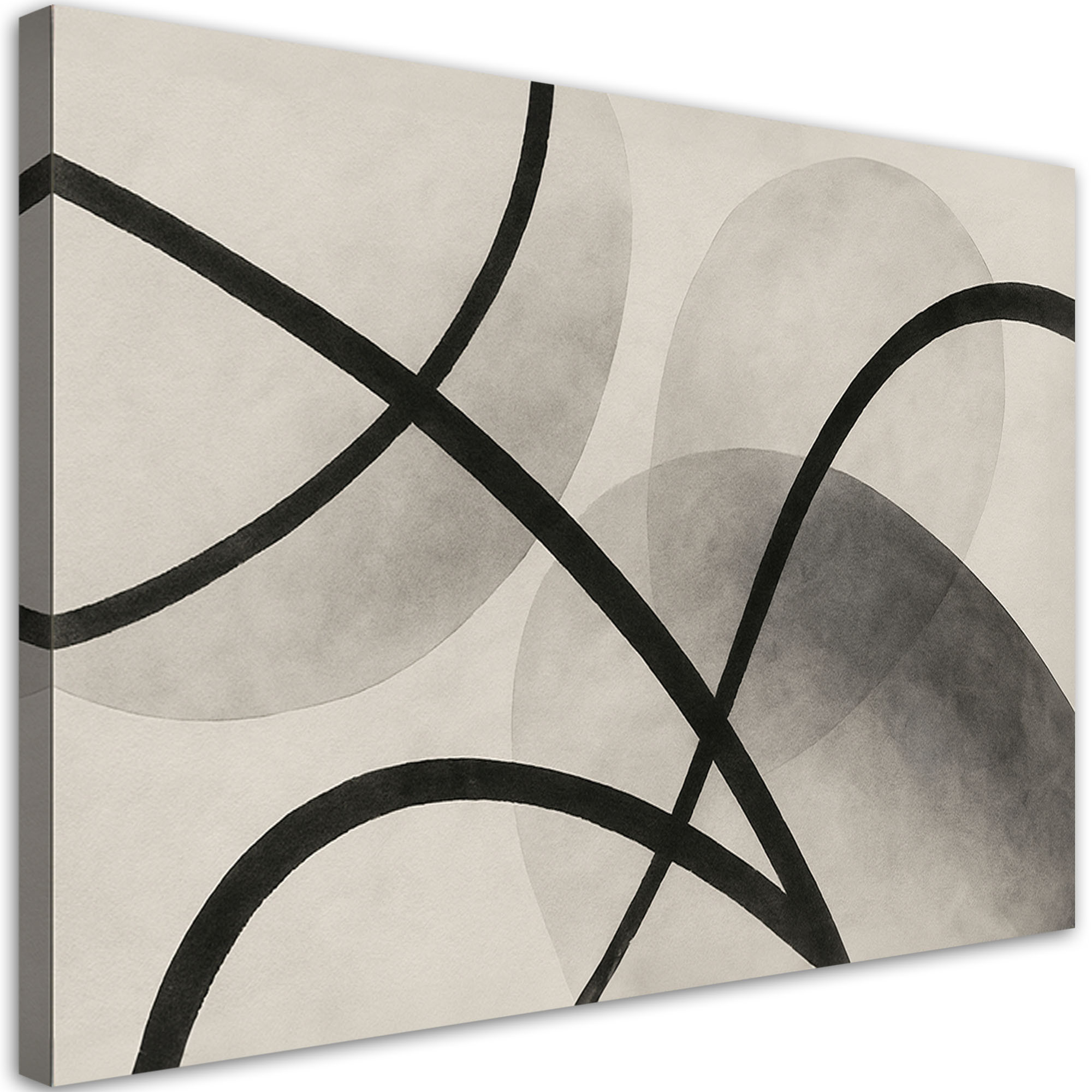 Feeby Obraz do salonu, Abstrakcja Geometryczna Pastele 60x40