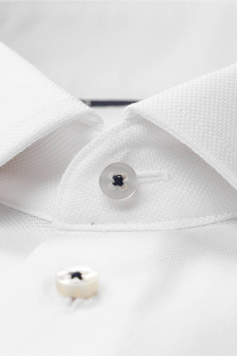 ETERNA 1863 Slim Fit Hemd weiss, Strukturiert