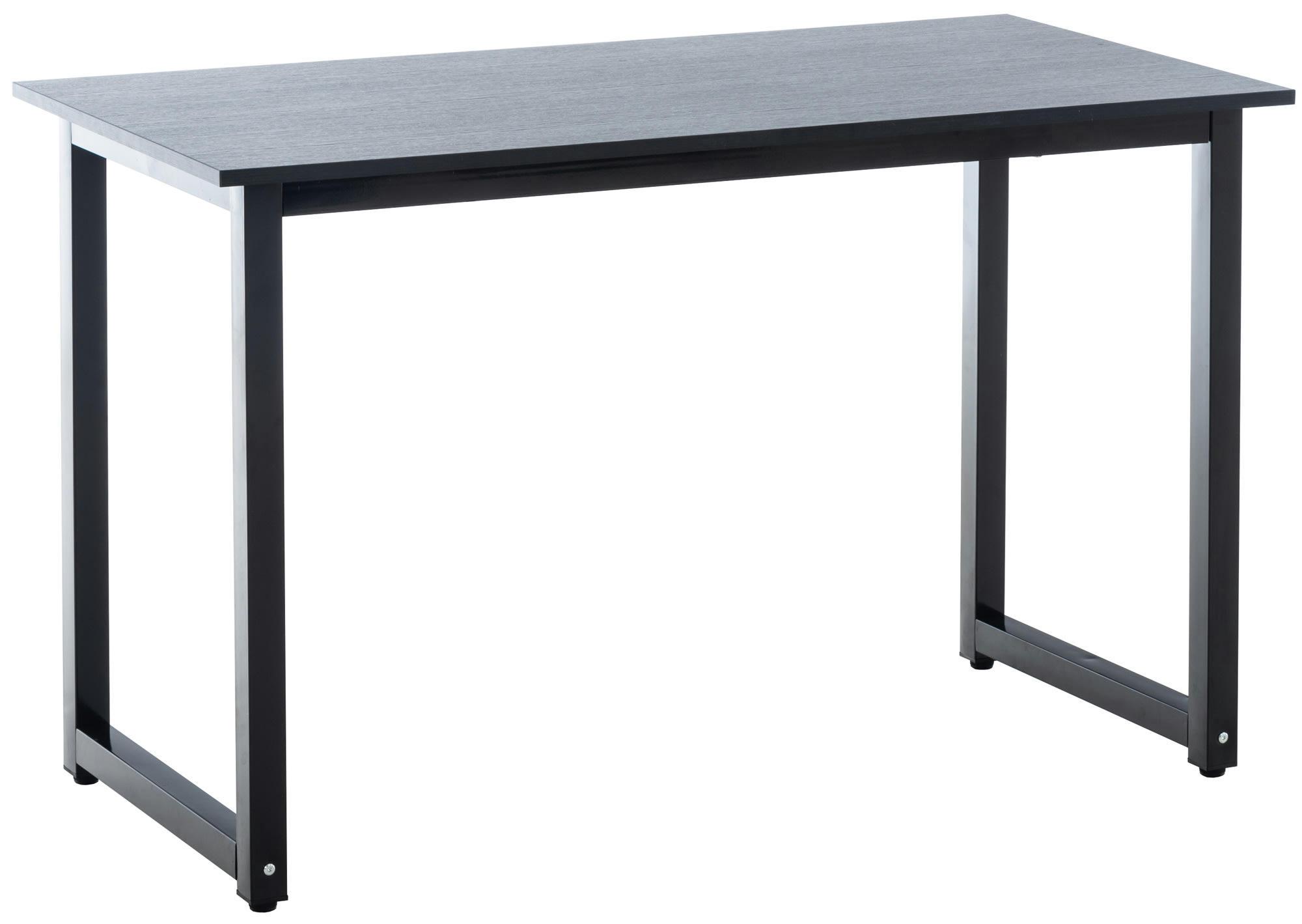 BRIAN - Bureau table pour PC en bois Noir