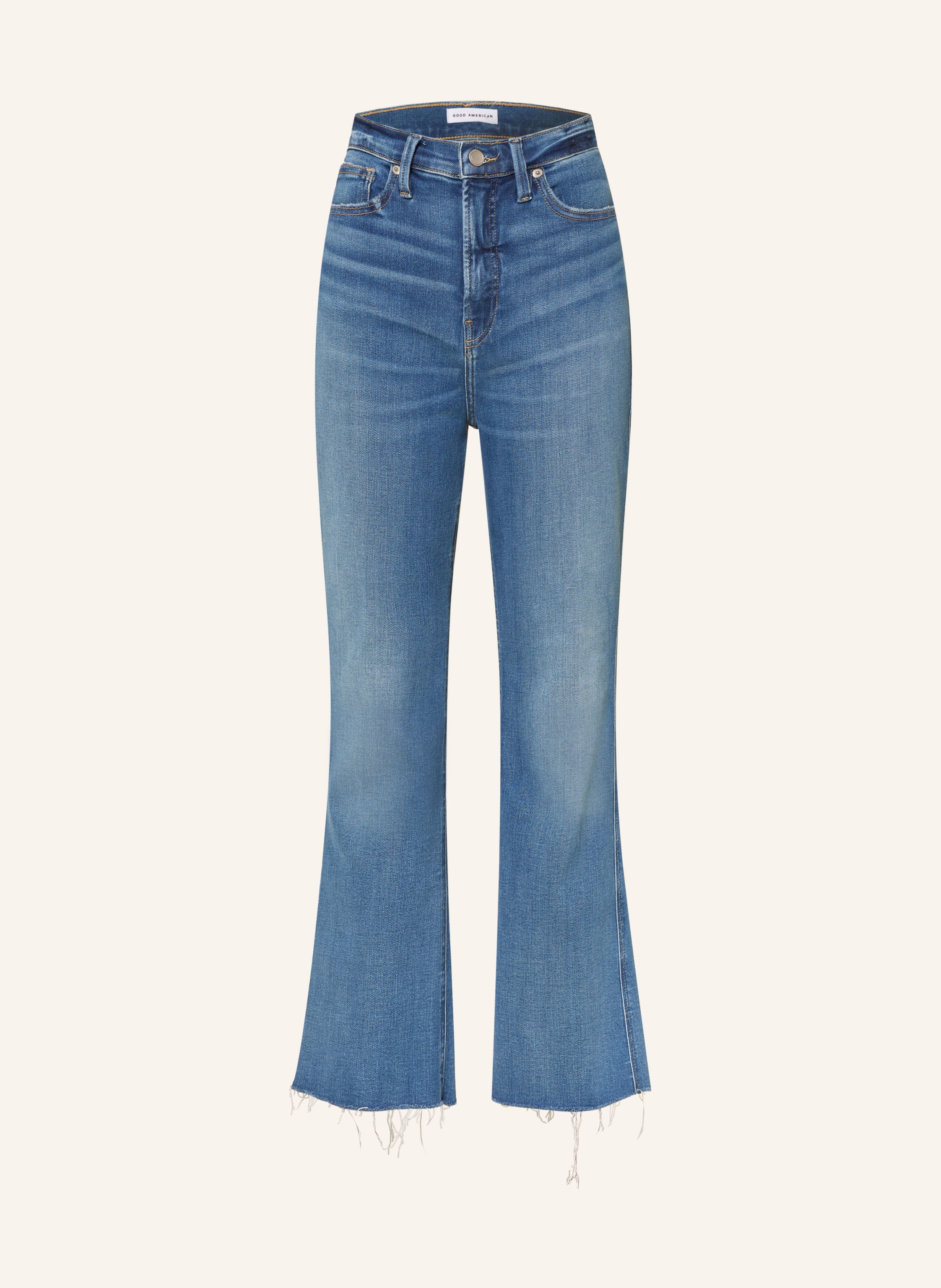GOOD AMERICAN Flared Jeans SOFT TECH GOOD KICK FLARE