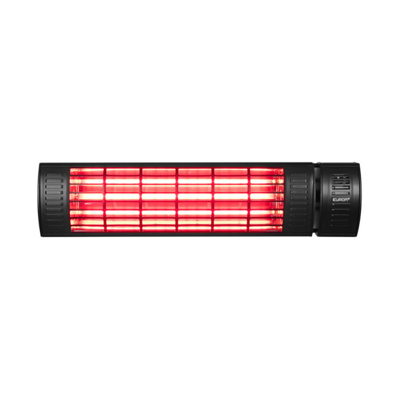 Chauffage de terrasse électrique Golden Ultra RCD Black 2000 W EUROM