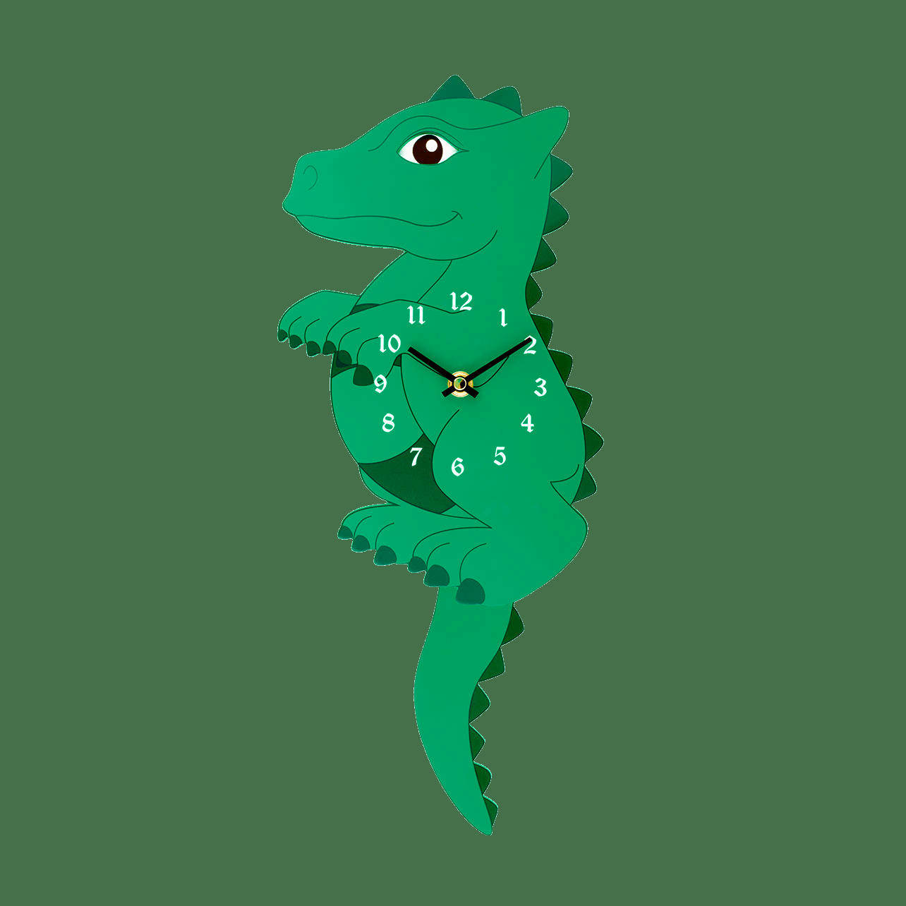 DANCING CLOCK - Horloge dragon 43,5x3,5x15,5cm