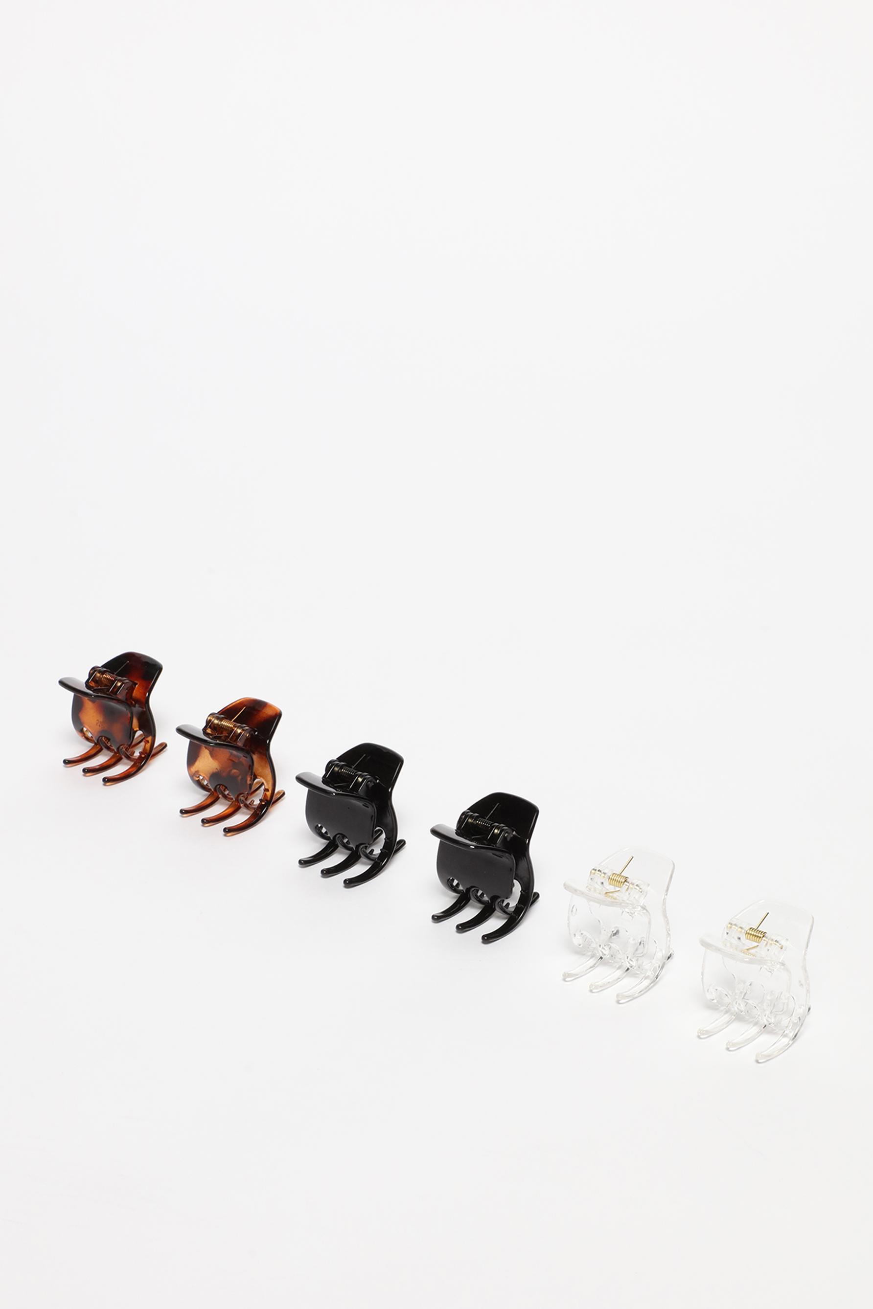 Pack de 6 pinzas para el pelo