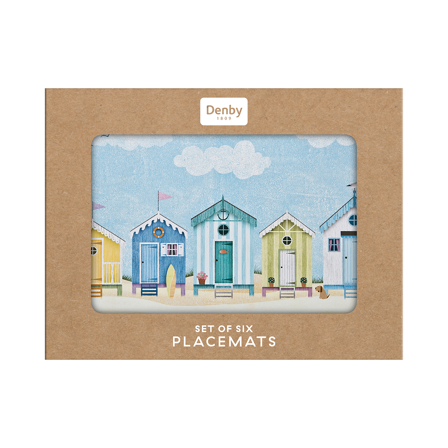Seaside 6 Pc Placemats