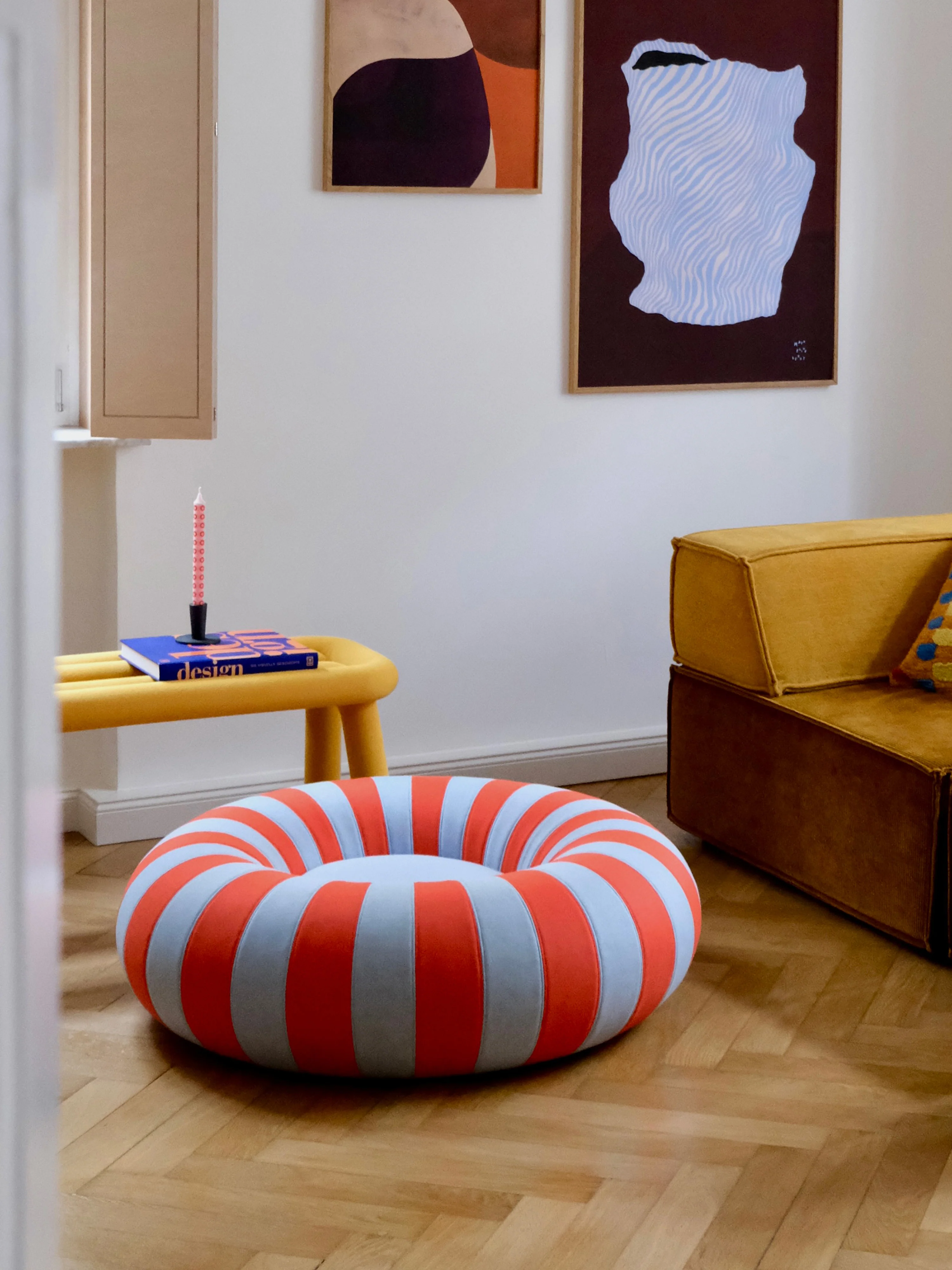 Runder Pouf Float