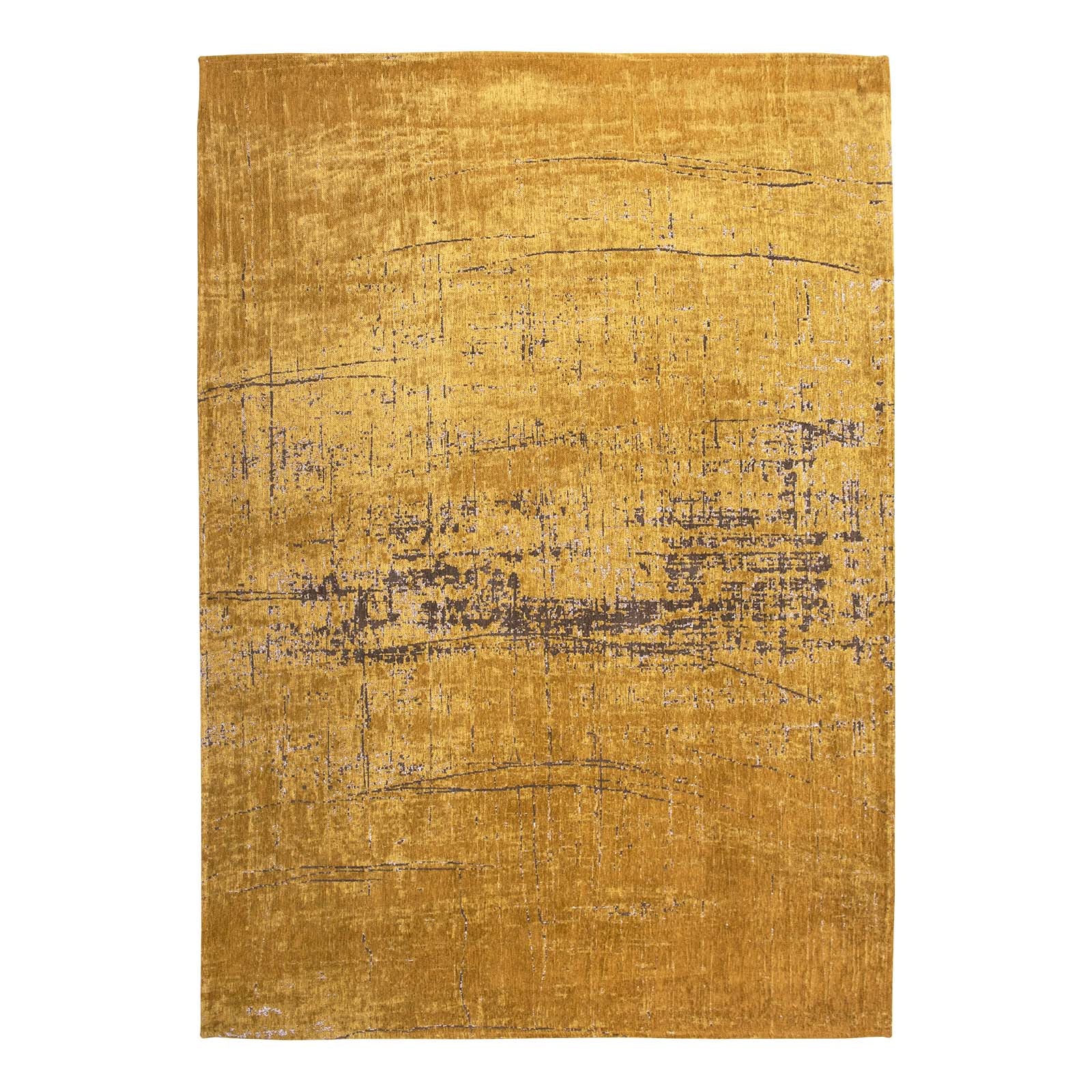 Ecorugs vloerkleed Liberty Gold - geel - 140x200cm